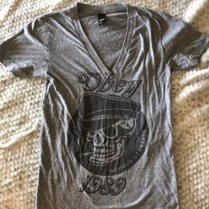 Obey V Neck